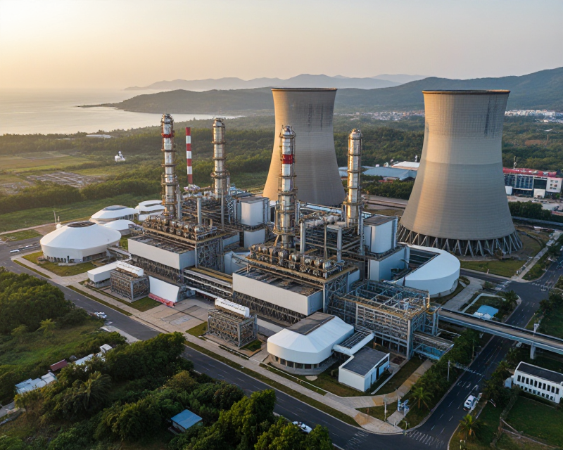 Modern Gas Power Plant in Vietnam