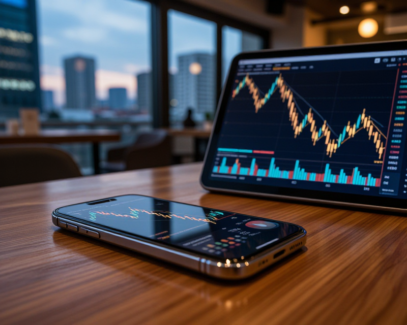 Financial Market Trend Visualization