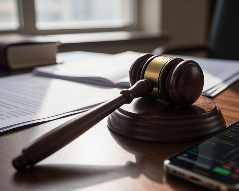Legal and Financial Investigation Concept