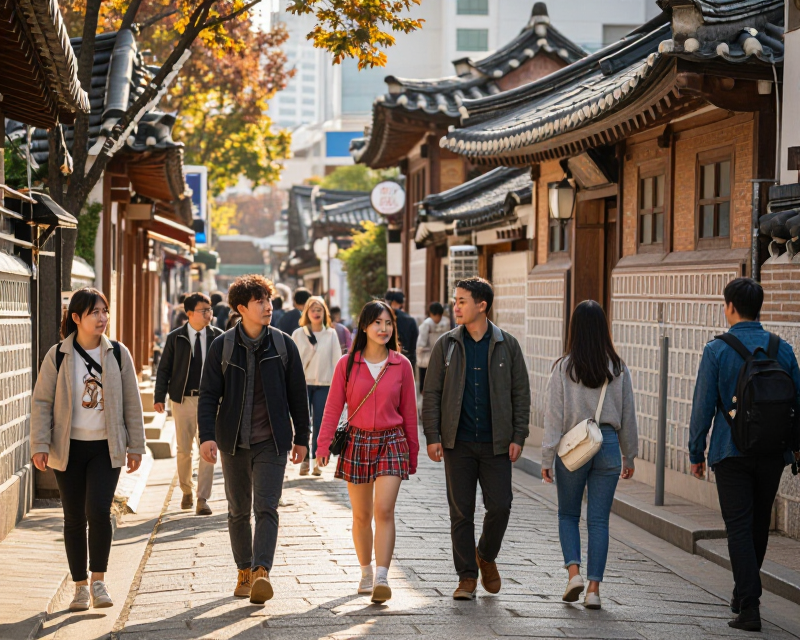 Vibrant Seoul Tourism Scene