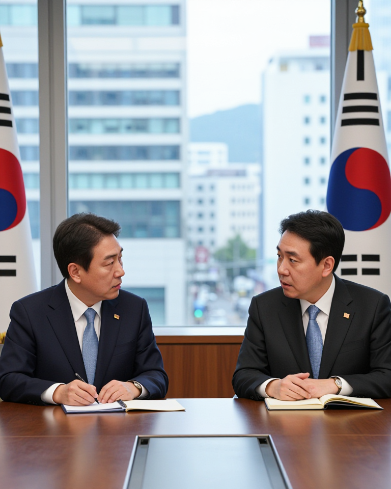 Diplomatic Meeting in Seoul