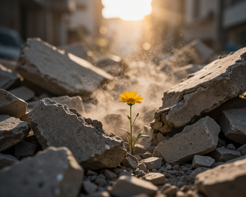 Hope Amidst the Rubble