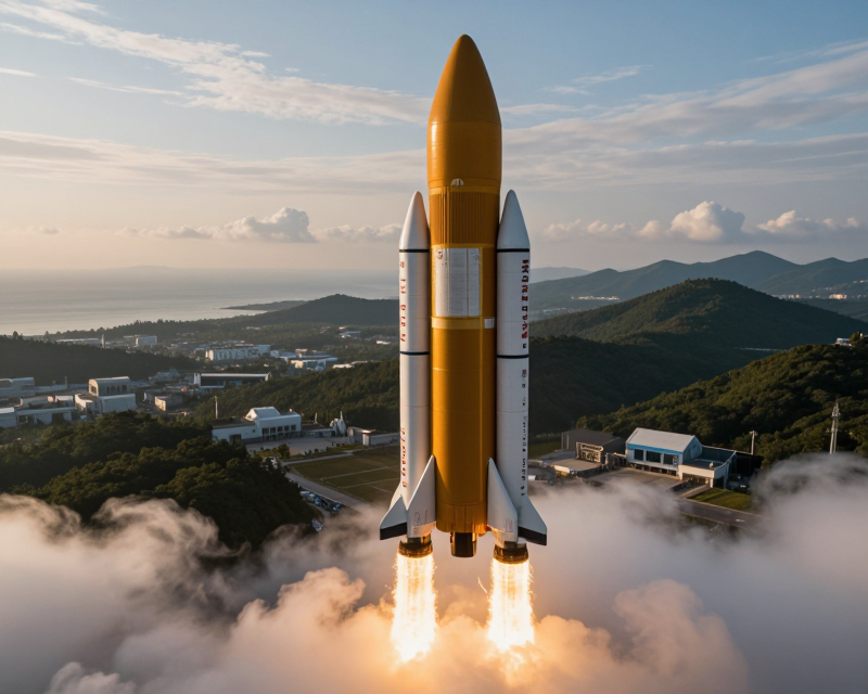 Nuri Rocket Launch Concept