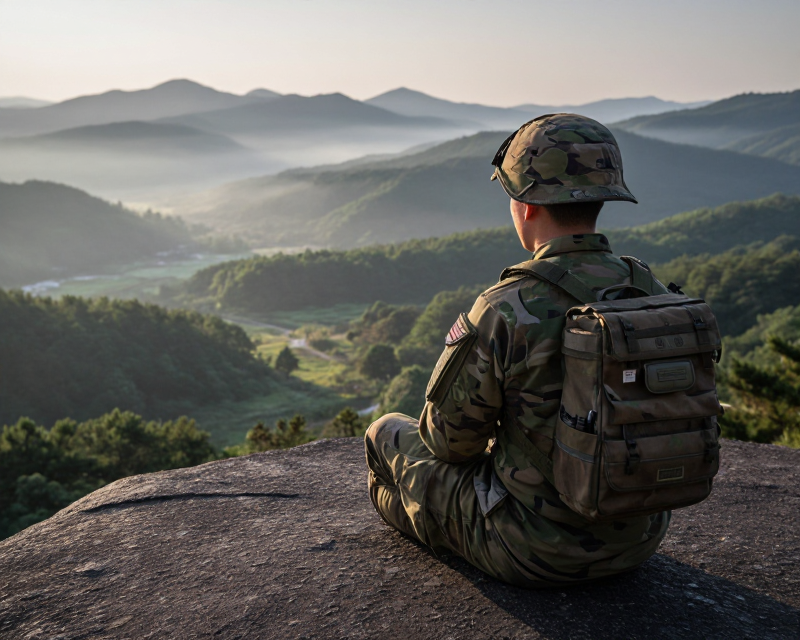 DMZ Landscape at Dawn