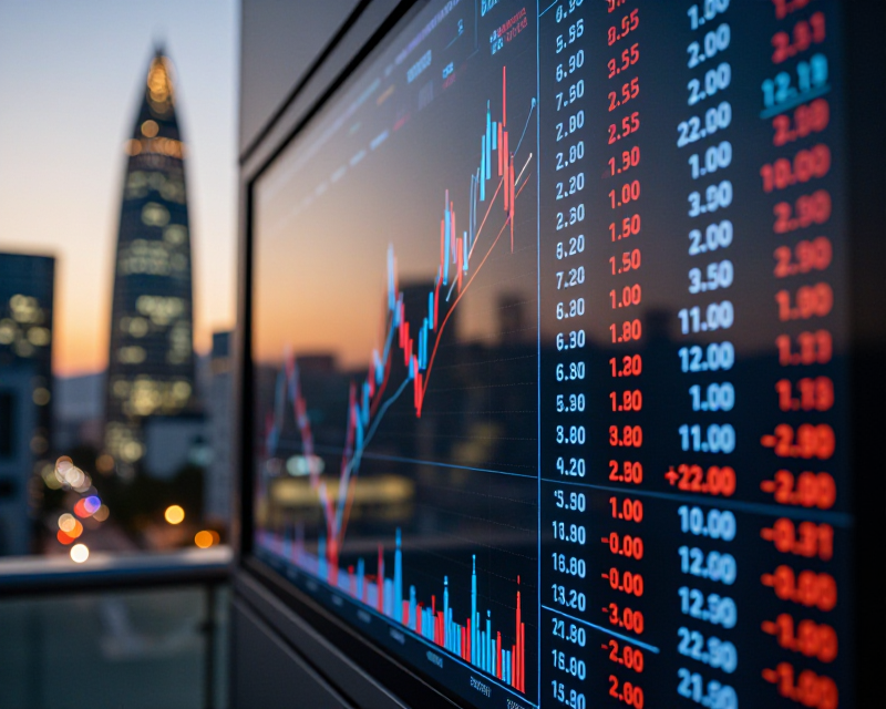Financial Market Display