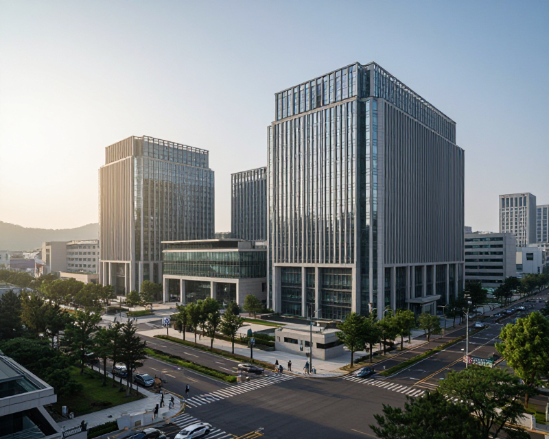 Modern Sejong Government Complex