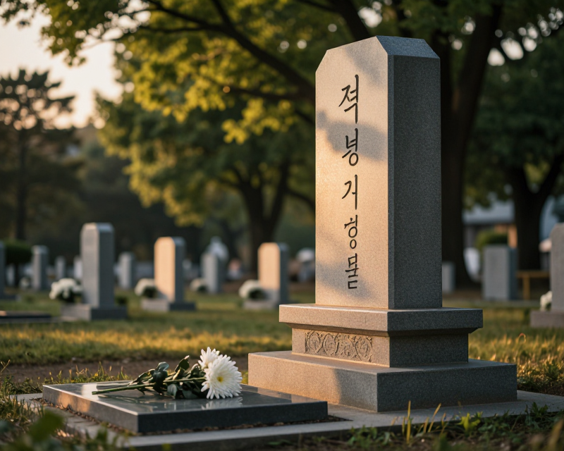 Korean War Memorial Scene
