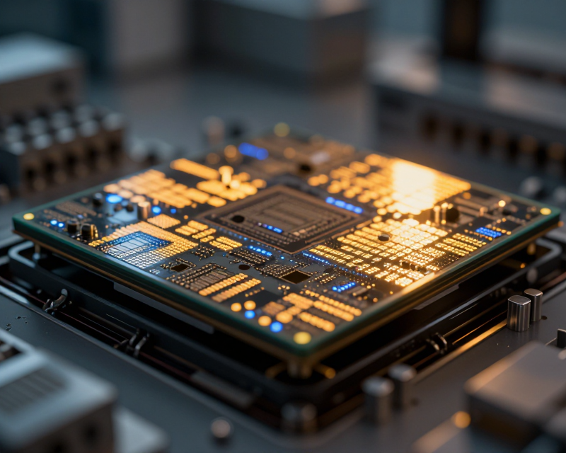 Semiconductor and Global Trade Concept