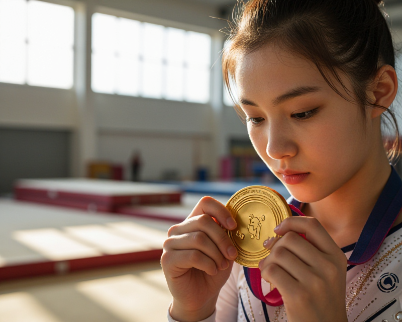 Symbolic Victory of Gymnastics Legacy