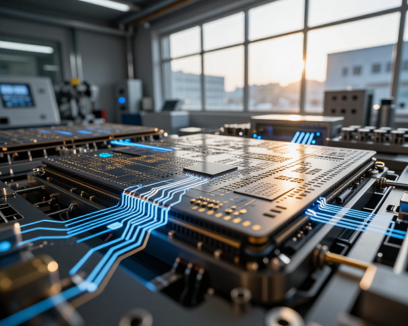 Futuristic Semiconductor Technology Vision
