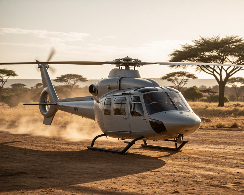 Helicopter Donation in Kenya