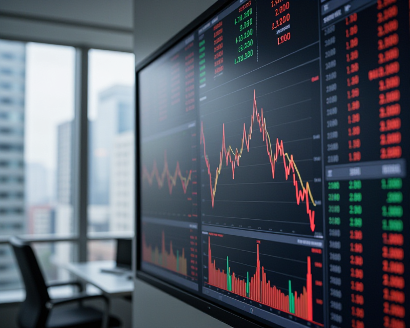 Stock Market Decline Visual